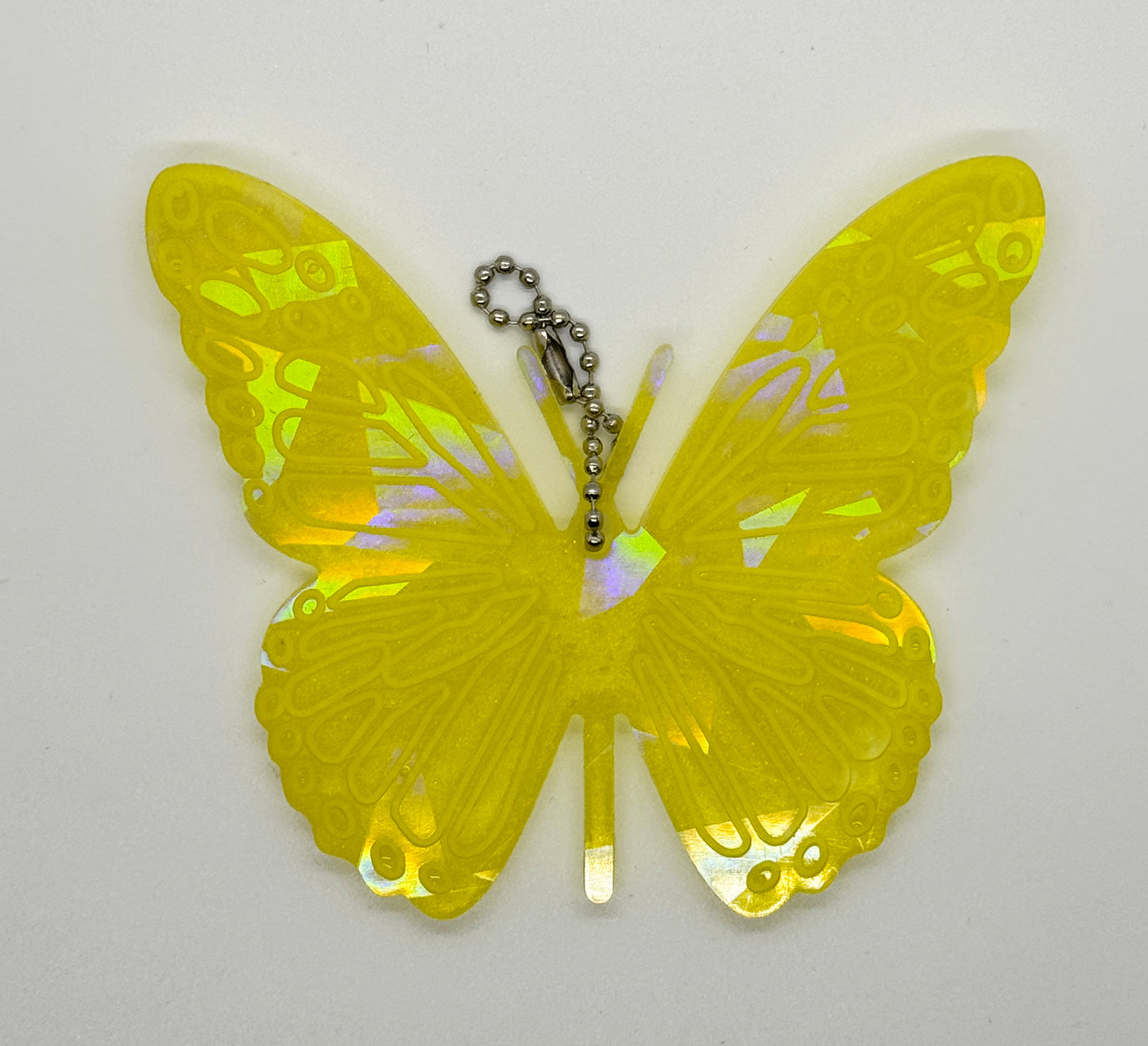 Holographic Butterfly Keychain - Town and Country Creations