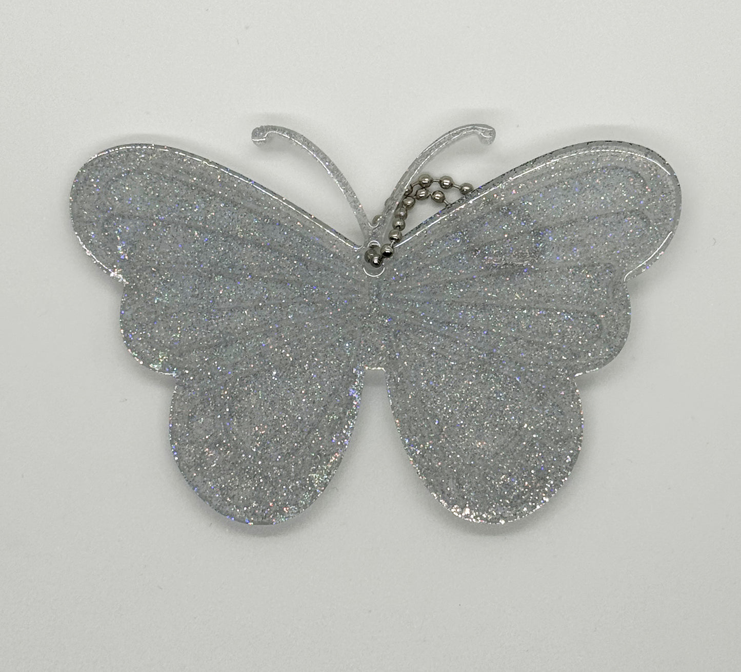 Holographic Butterfly Keychain - Town and Country Creations