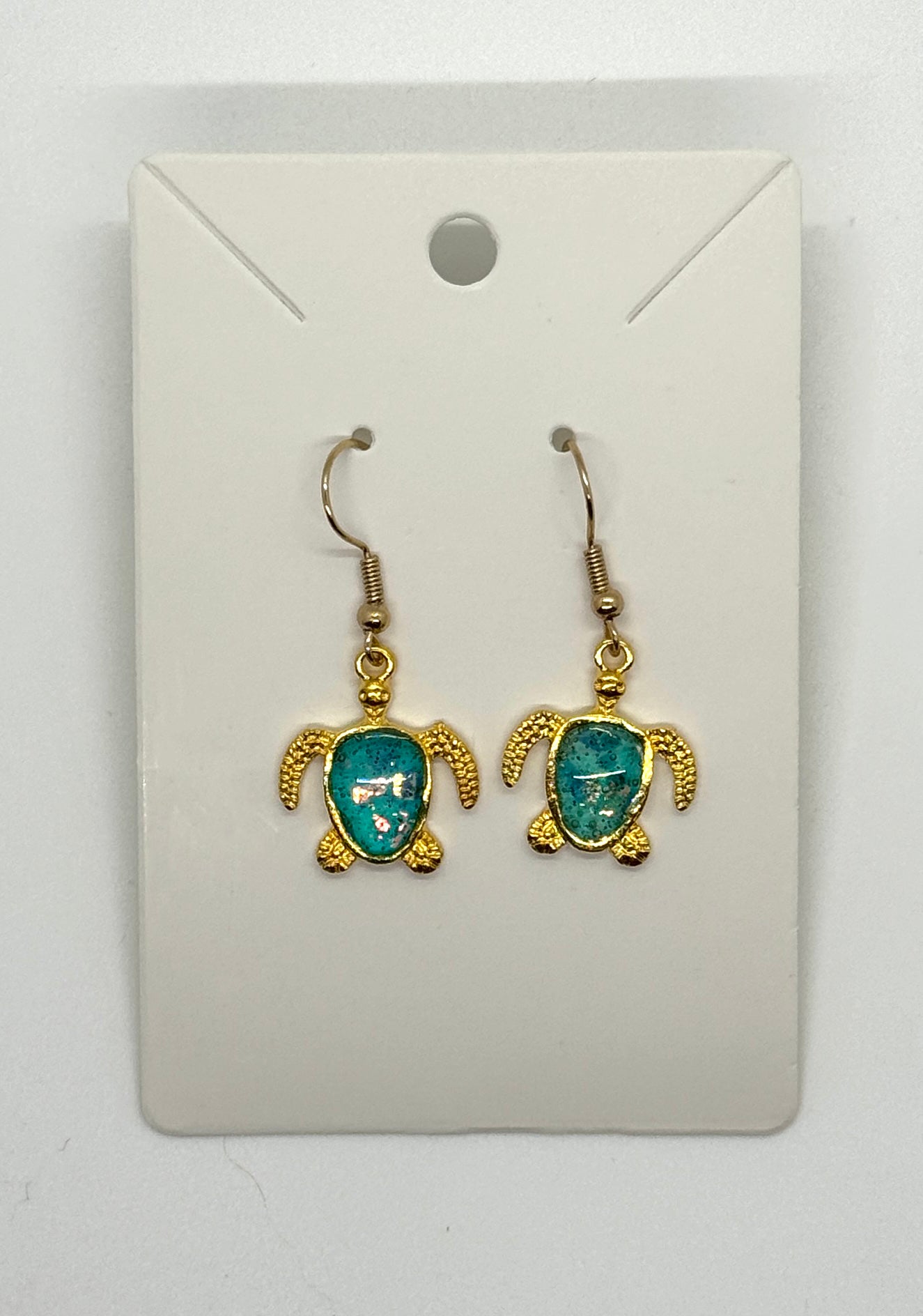 Turtle Earrings - Town and Country Creations