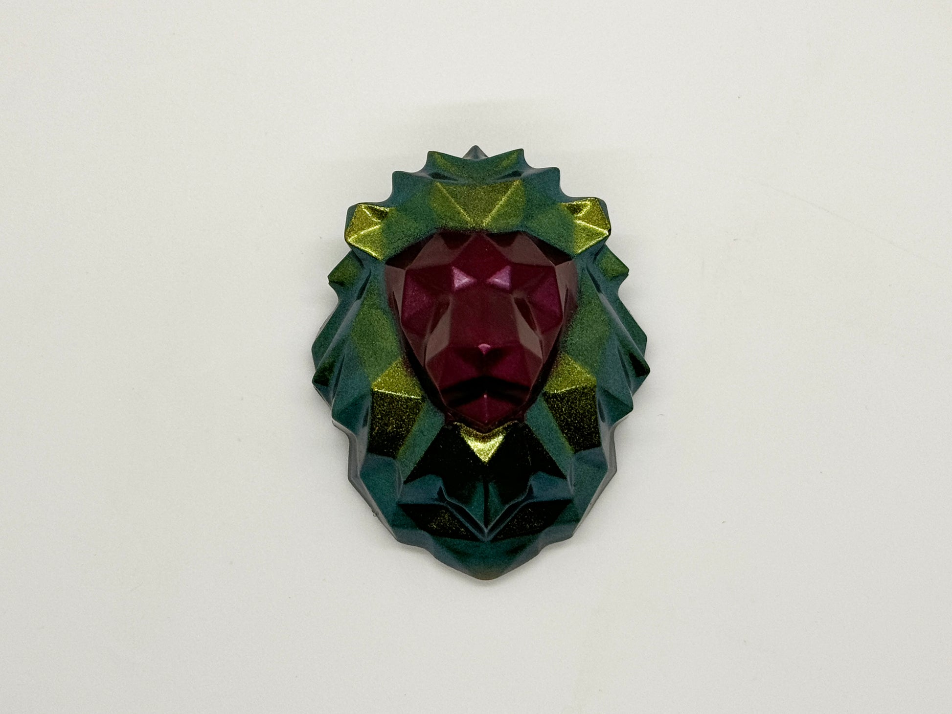 Resin Lion Refrigerator Magnet - Town and Country Creations