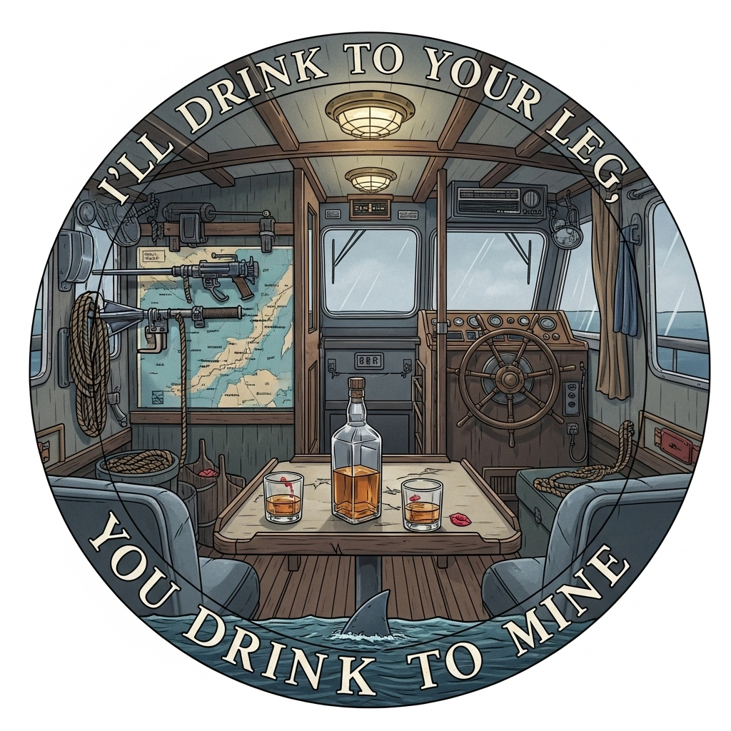 Let's Drink to Our Legs - Town and Country Creations